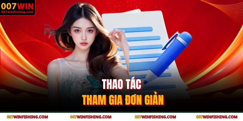 007WIN 22 Thao tác tham gia đơn giản
